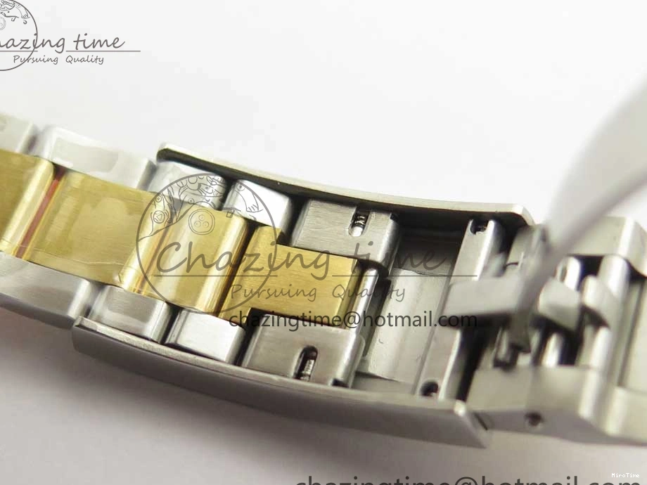 MiroTime 0501 Timeless DateJust 36mm 904 SS RG Wrapped 116231 GMF Gray Diam Dial on SS RG Wrapped Jubilee Bracelet A 3272